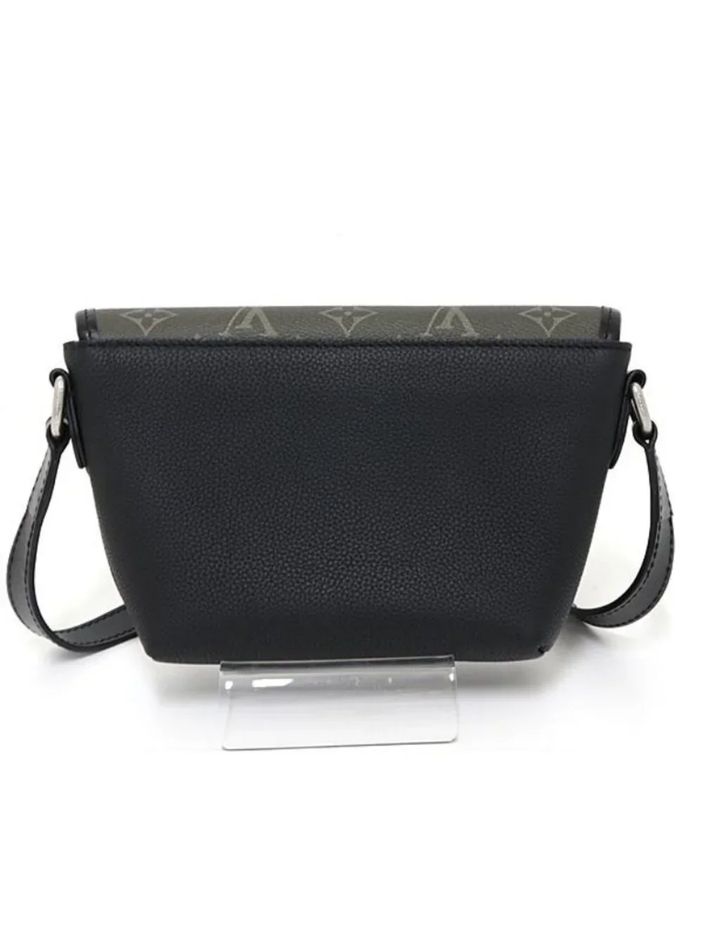Louis Vuitton Pulse Wearable Wallet Shoulder Bag Khaki Black